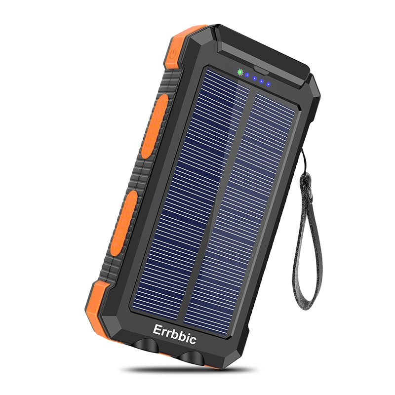 Solar Power Bank 30000mAh Waterproof