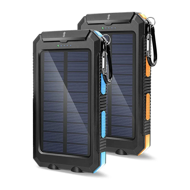 Solar Power Bank Fast Charging for Cell Phone 20000mAh