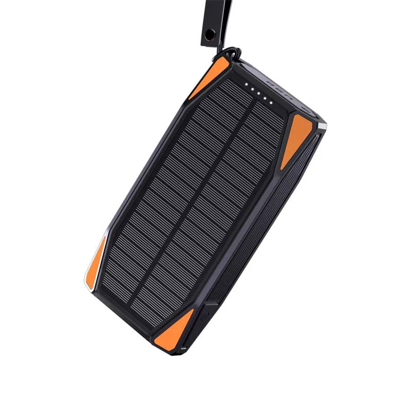 Mini Solar Power Bank Keychain 20000mAh