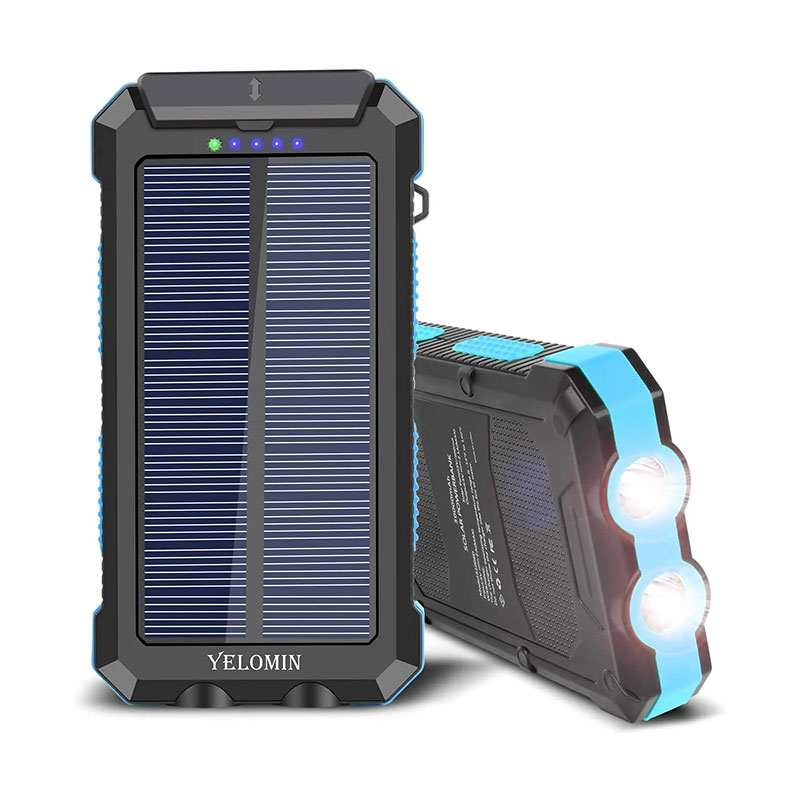 Solar Power Bank Fast Charging for Cell Phone