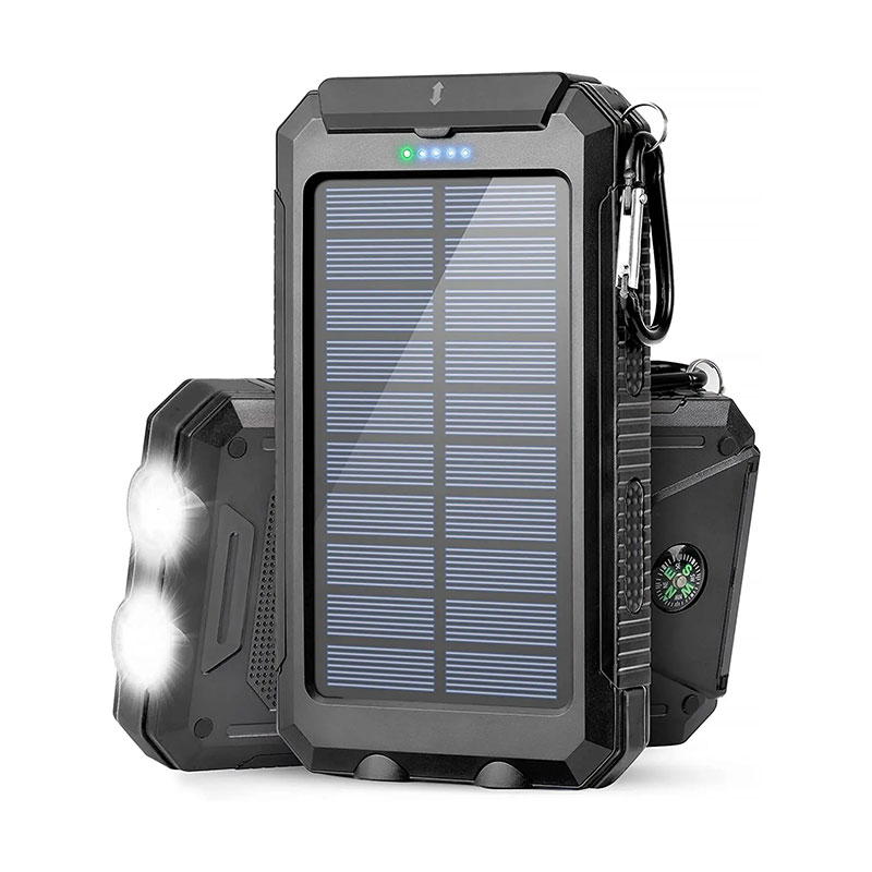 Solar Power Bank Portable Charger 20000mAh