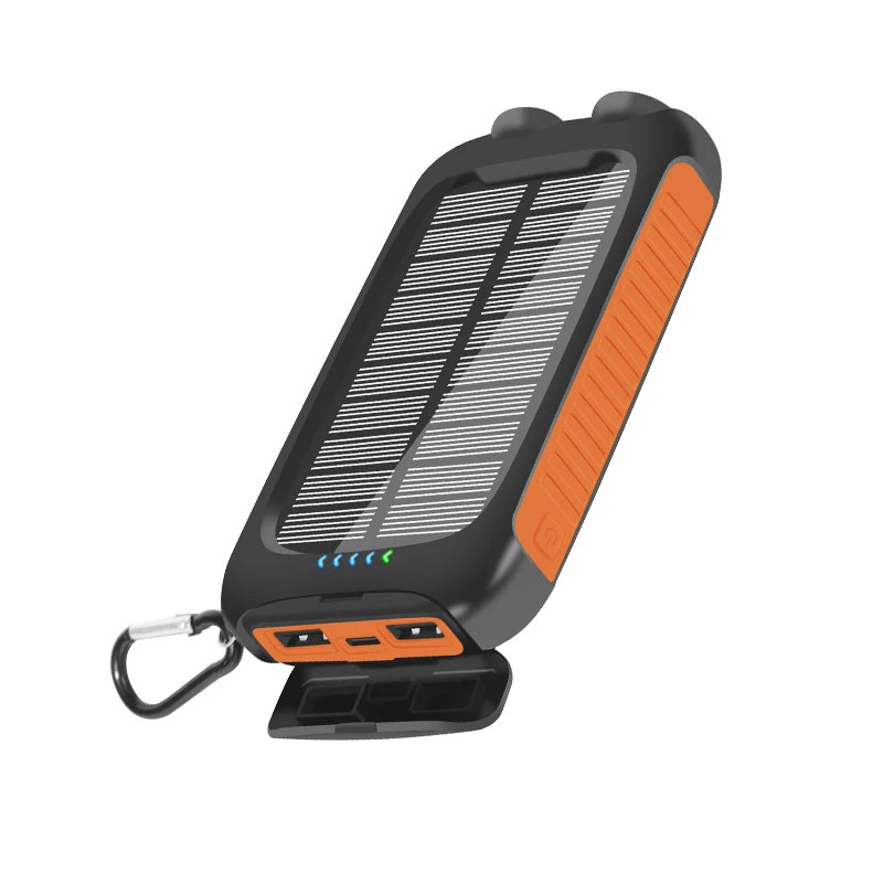 Portable Wireless Solar Power Bank 10000mAh