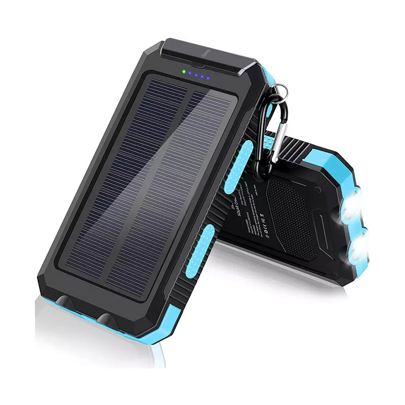 Solar Power Bank Fast Charging for Cell Phone 20000mAh