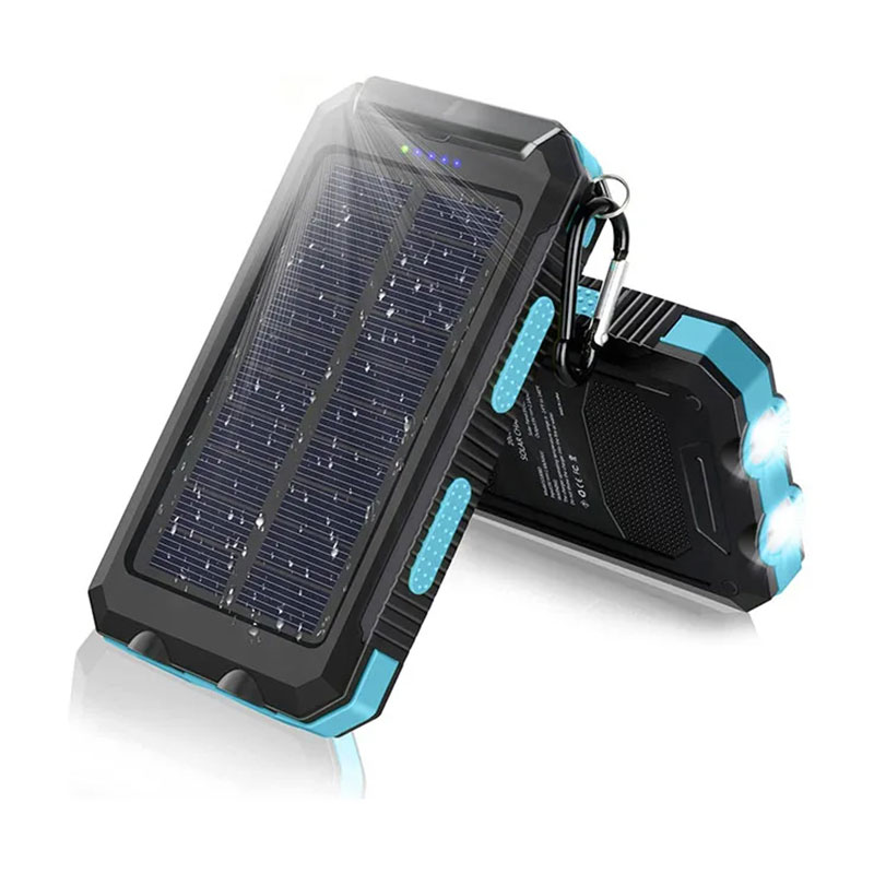 Solar Power Bank Fast Charging for Cell Phone 20000mAh