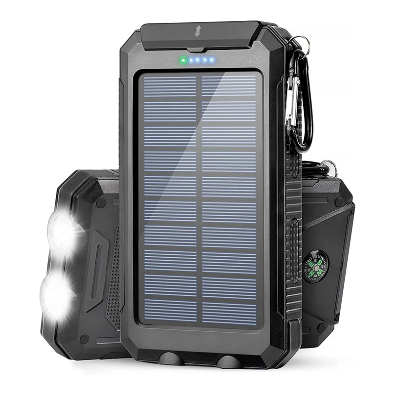 Solar Panel Power Bank 10000mAh