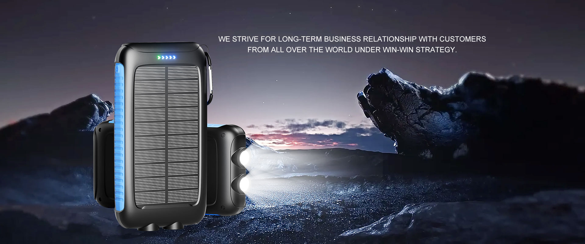 China 10000mah Solar Power Bank