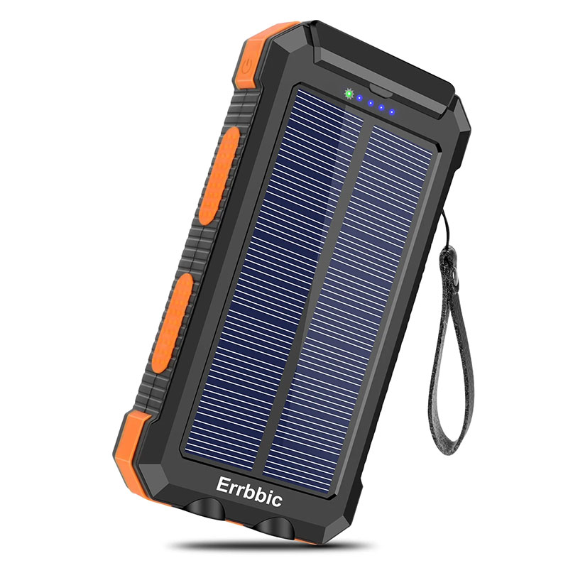 Solar Power Bank Fast Charging for Cell Phone