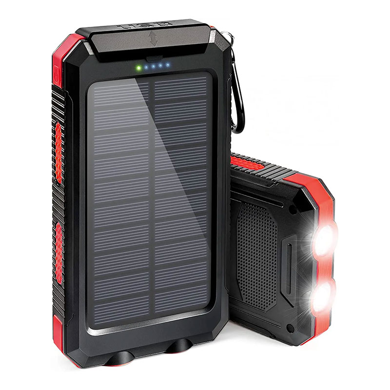 Solar Panel Power Bank 10000mAh