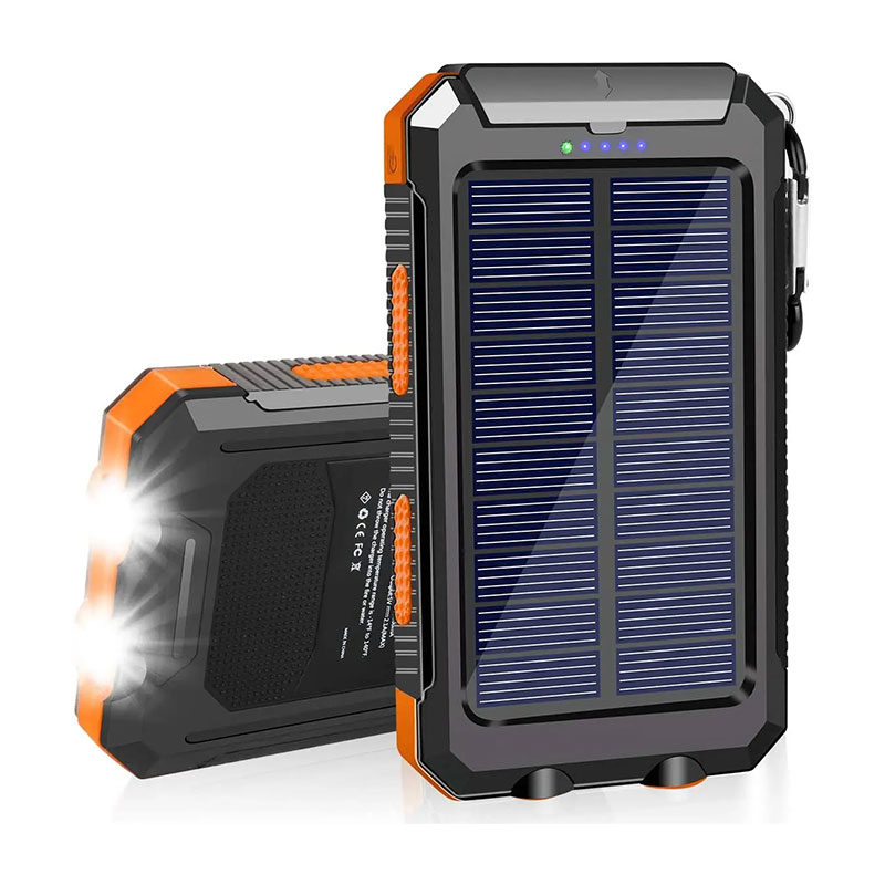 Solar Panel Power Bank 10000mAh