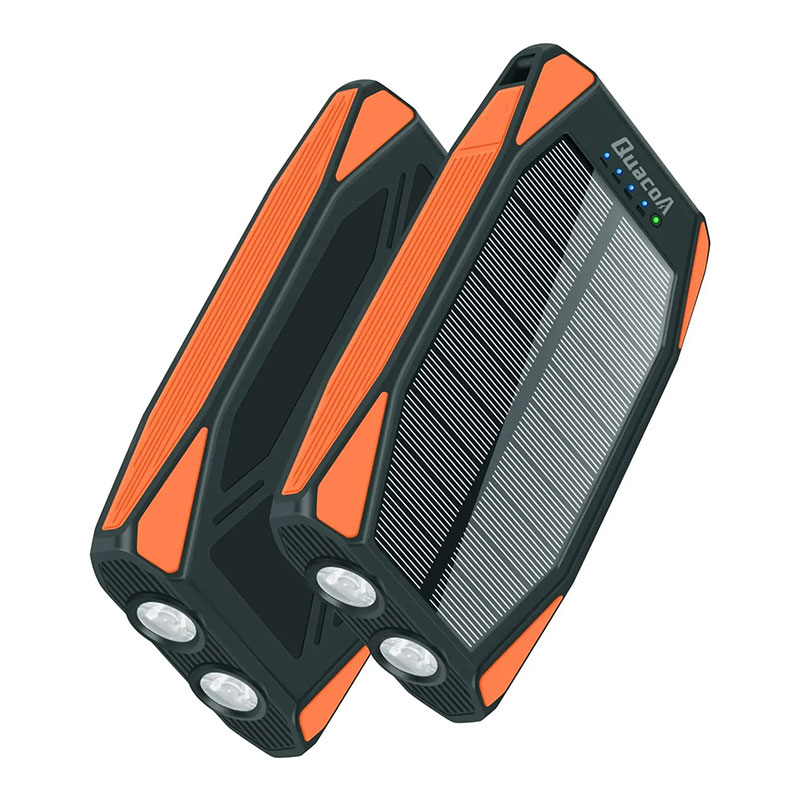 Mini Solar Power Bank Keychain 20000mAh