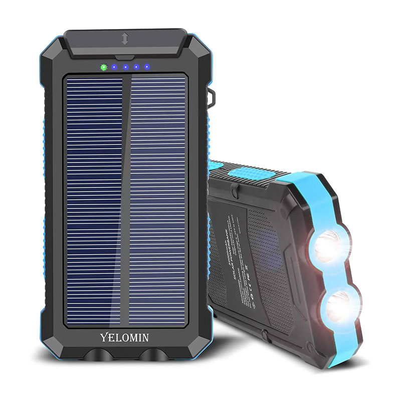 Portable Solar Power Bank 10000mAh